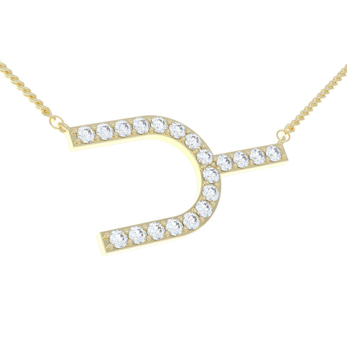 Custom Cattle Brand Diamond Necklace DESIGN DEPOSIT ONLY