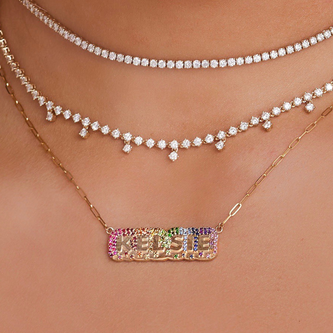Create your own name 2025 necklace