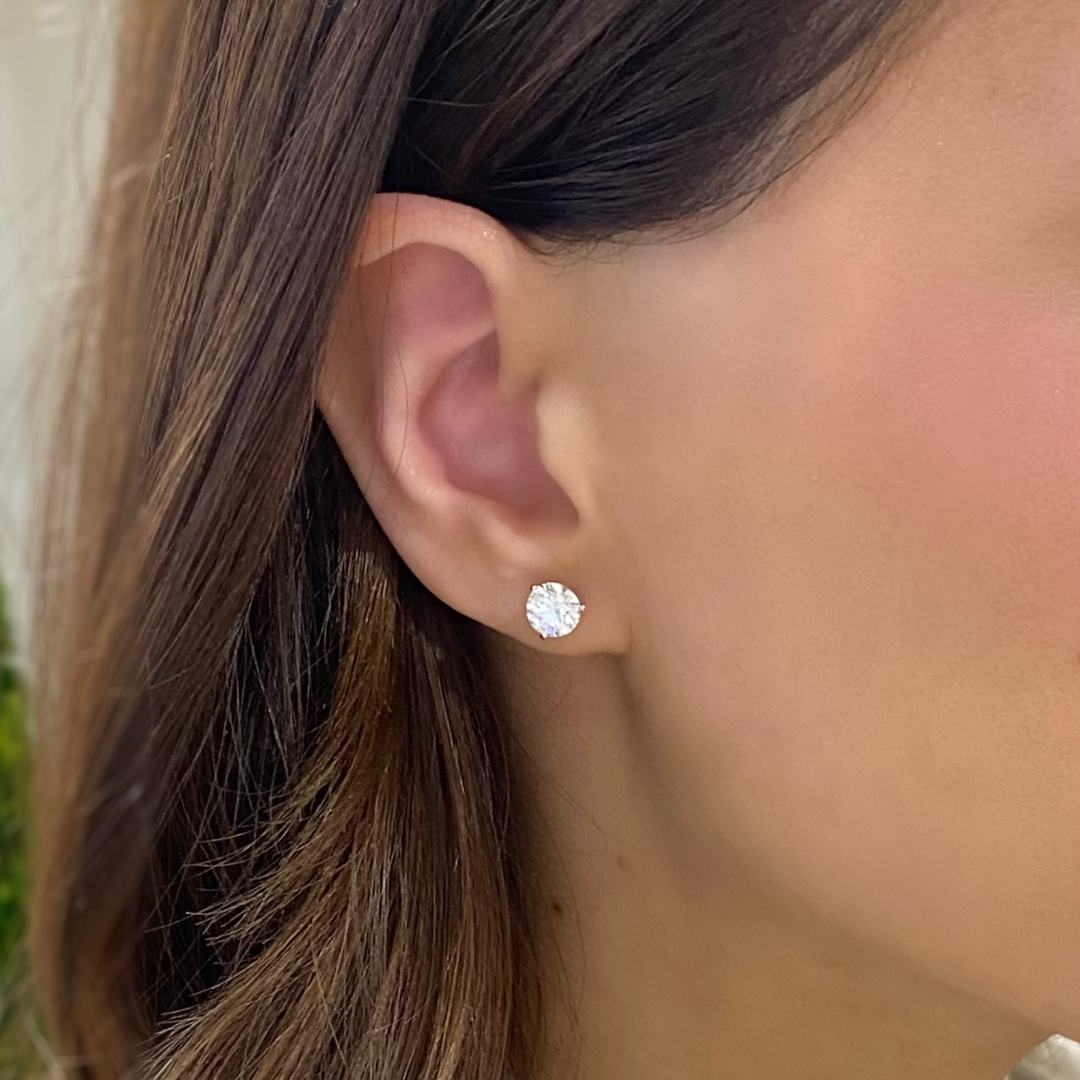 Martini diamond studs deals