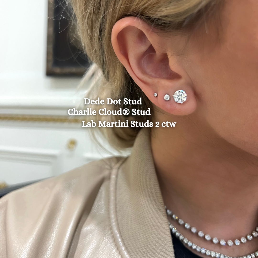 Buy Minimalistic Silver Stud Earrings for Women | Cutiefy
