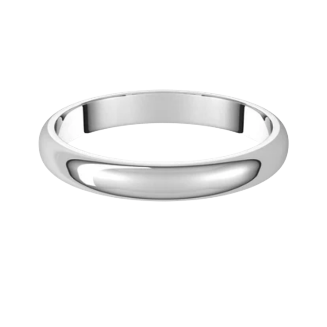 3mm Gold Stacking Band Ring