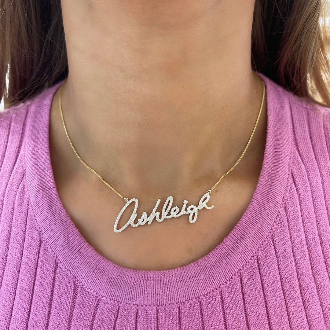  Women's Personalized Fashion Necklaces V Letter Diamond-Inlaid  Leather Necklace Fashion Neck Chain Temperament Sweater Chain for Wife  Friend : Everything Else