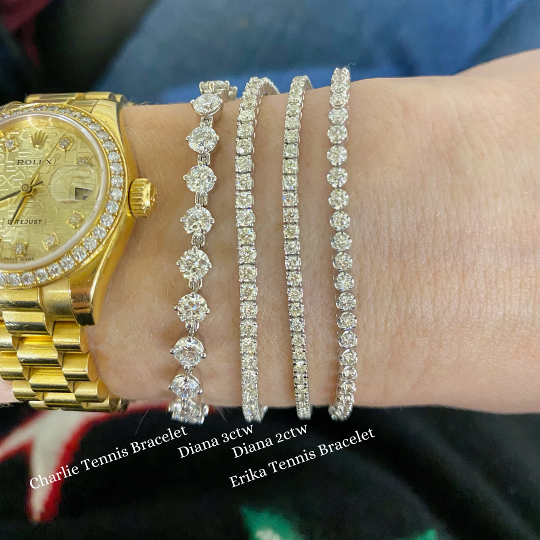 Classic Diana Tennis Bracelet