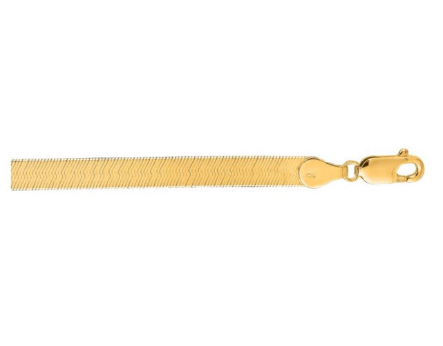 Britt Herringbone Necklace 5mm