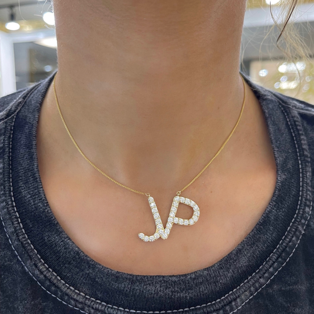 Custom Cattle Brand Diamond Necklace DESIGN DEPOSIT ONLY RW Fine