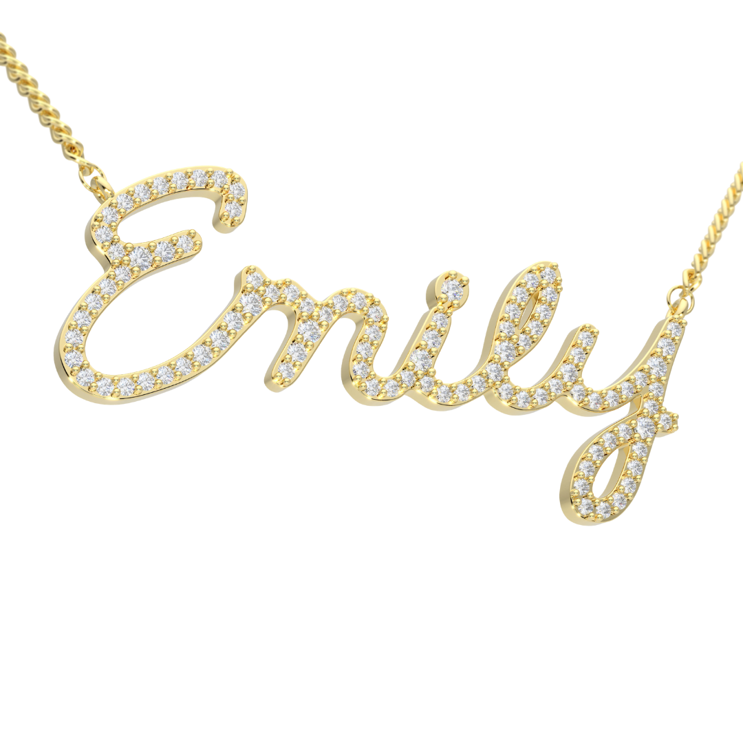 REPLACEMENT CHAIN FOR NAME NECKLACE PENDANT 2-Sided Name plate chain CHAIN  ONLY
