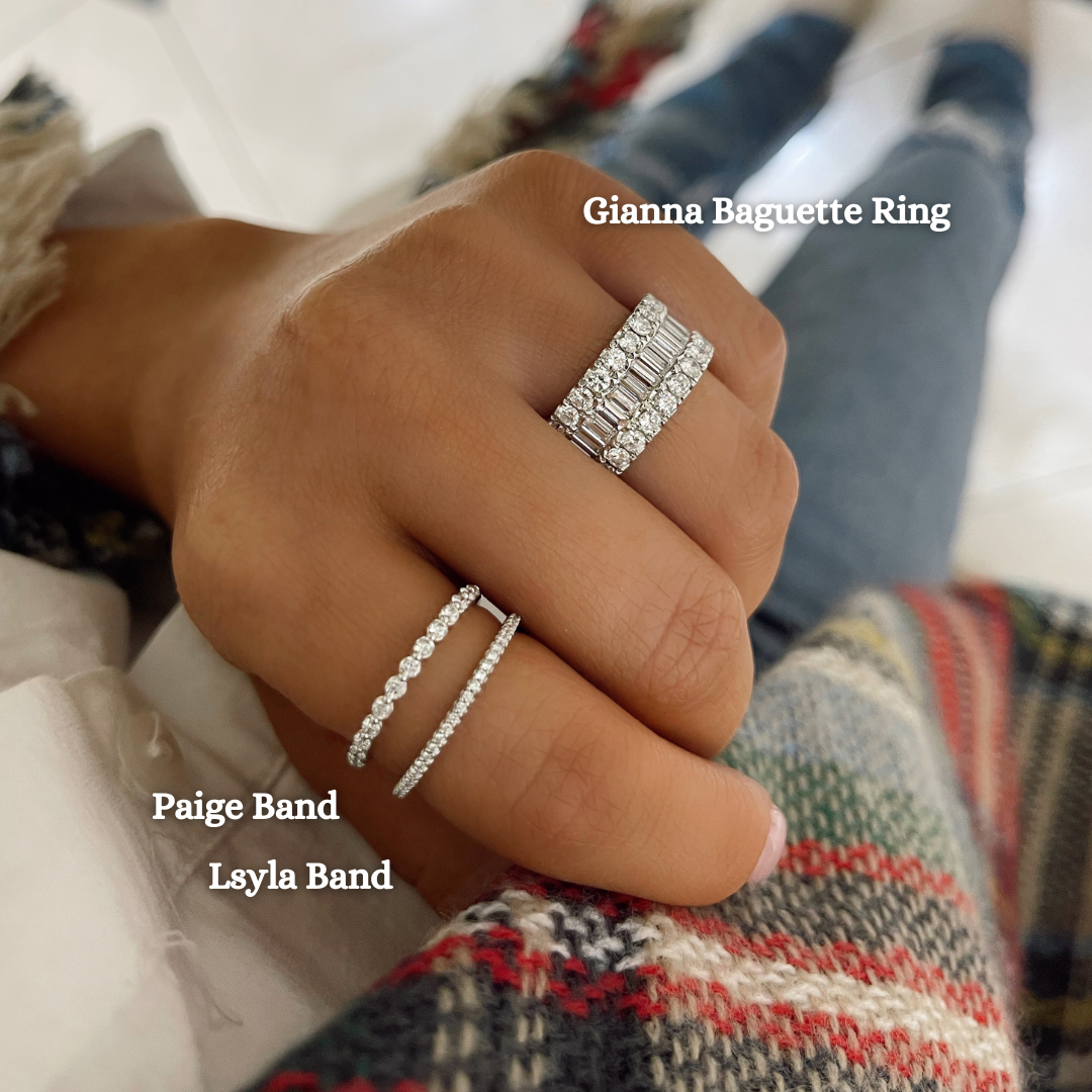 Gianna Baguette Diamond Ring 3.08 ctw
