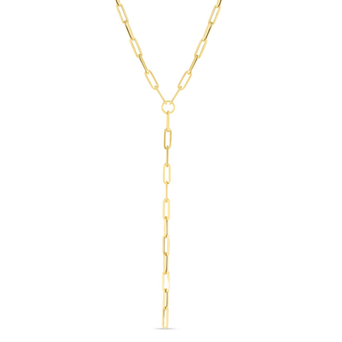 Lariat Paperclip Necklace