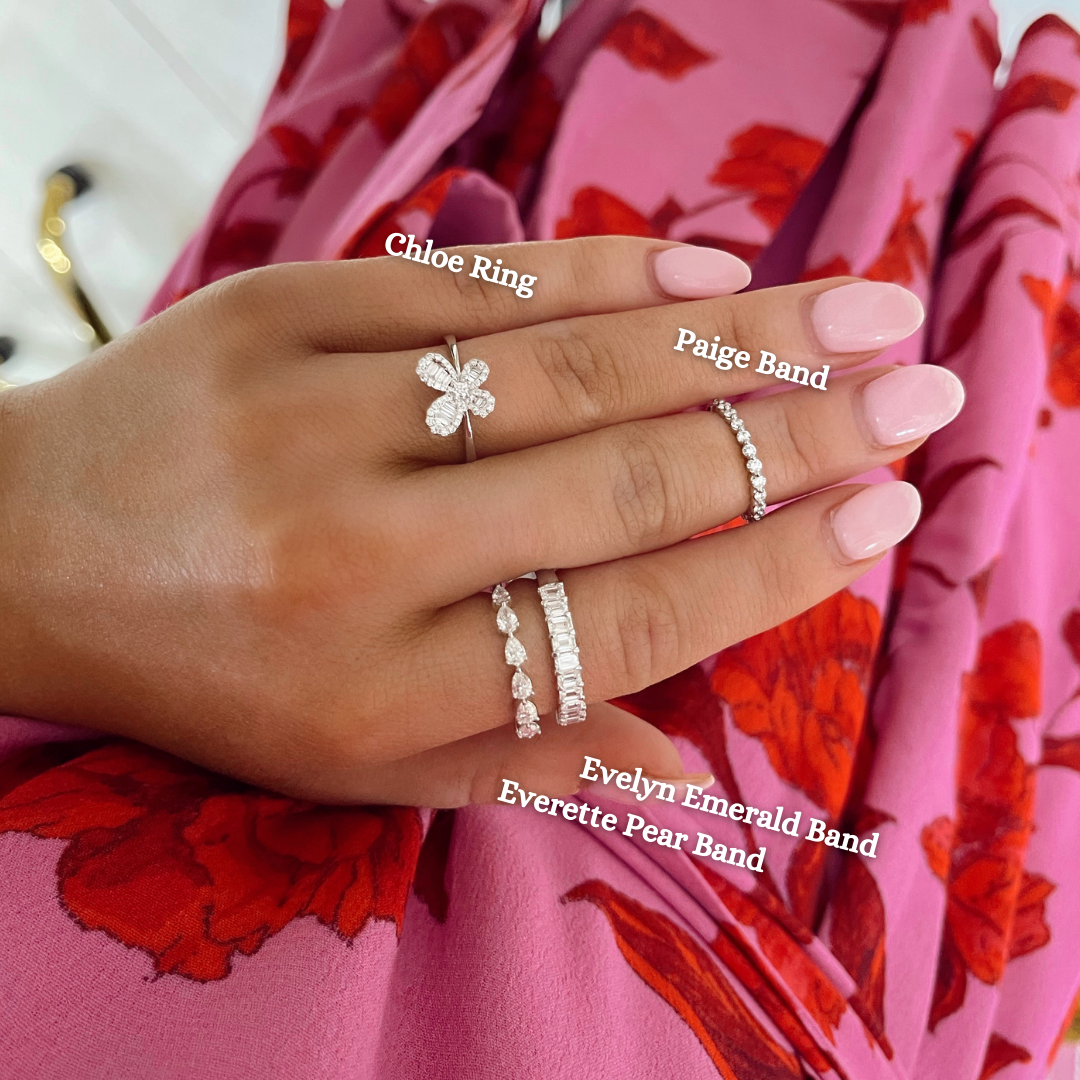 Paige Subtly Scalloped Diamond Band