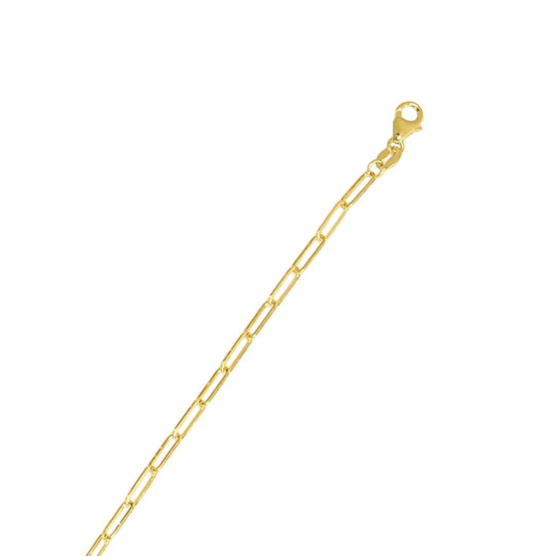 Dani Paperclip Chain Bracelet YG