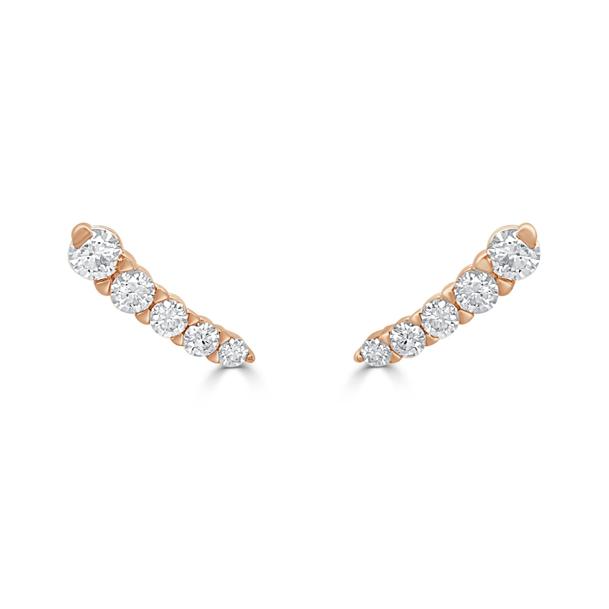 Rose gold 2025 ear crawler