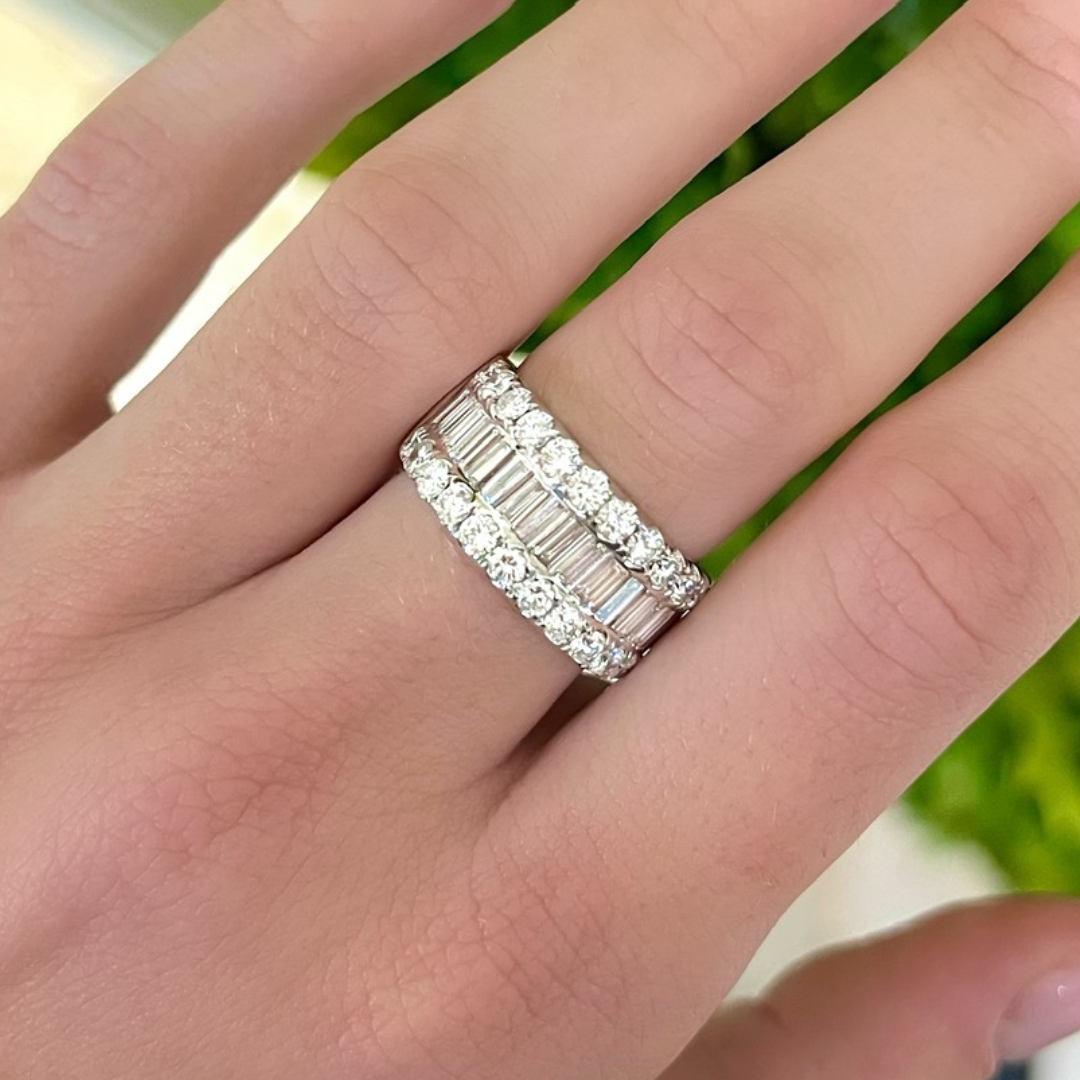 Gianna Baguette Diamond Ring 3.08 ctw