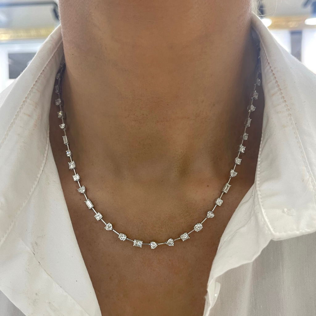 Multi-Shape Necklace 86837:618:P PL - Gemstone Necklaces | Z's Fine Jewelry  | Peoria, AZ