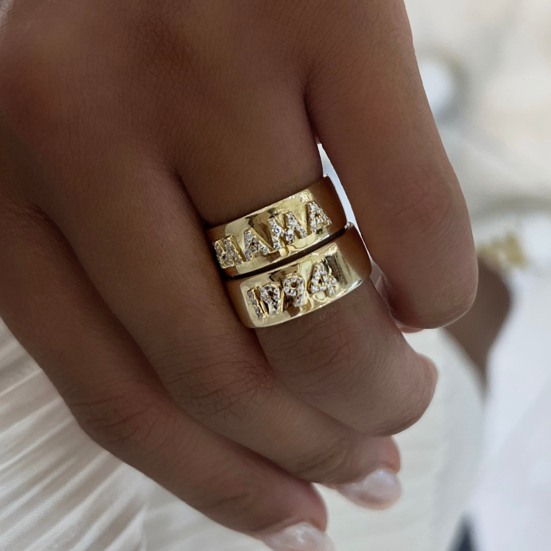 Custom Diamond Solid Gold Cigar Band RW Fine Jewelry – RWFJ