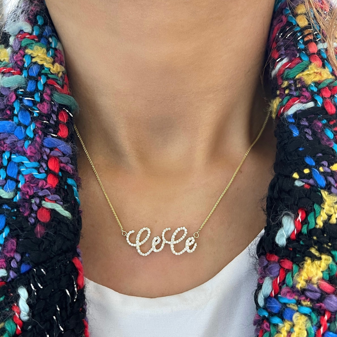 Custom real hot sale necklace
