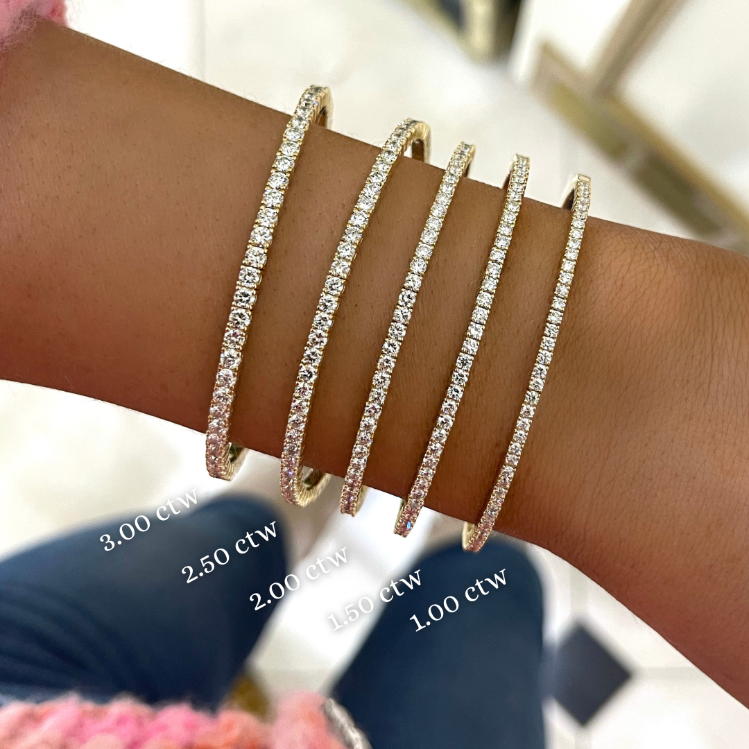 Tennis 2025 bangle bracelets