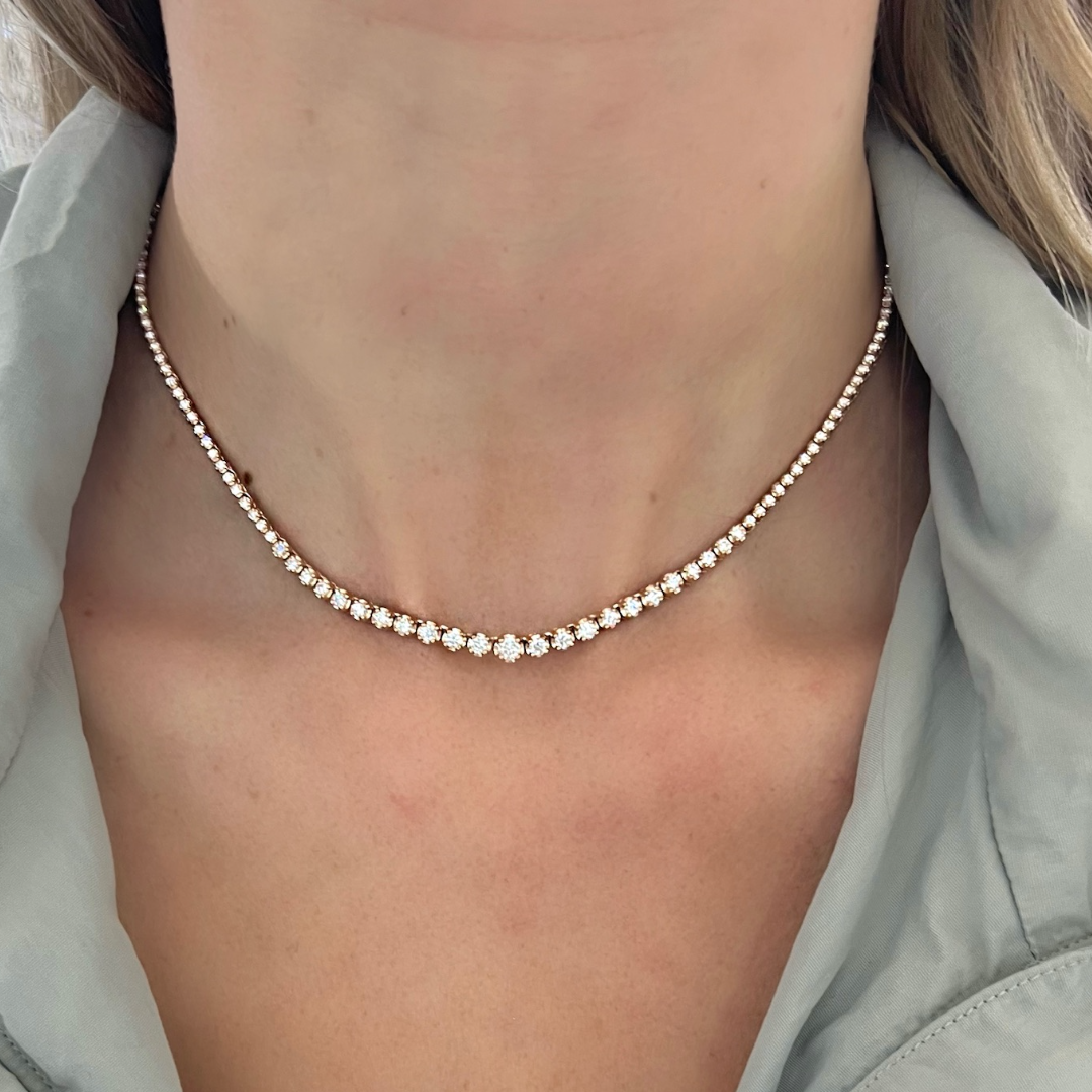Santorini Adjustable Diamond Choker Necklace