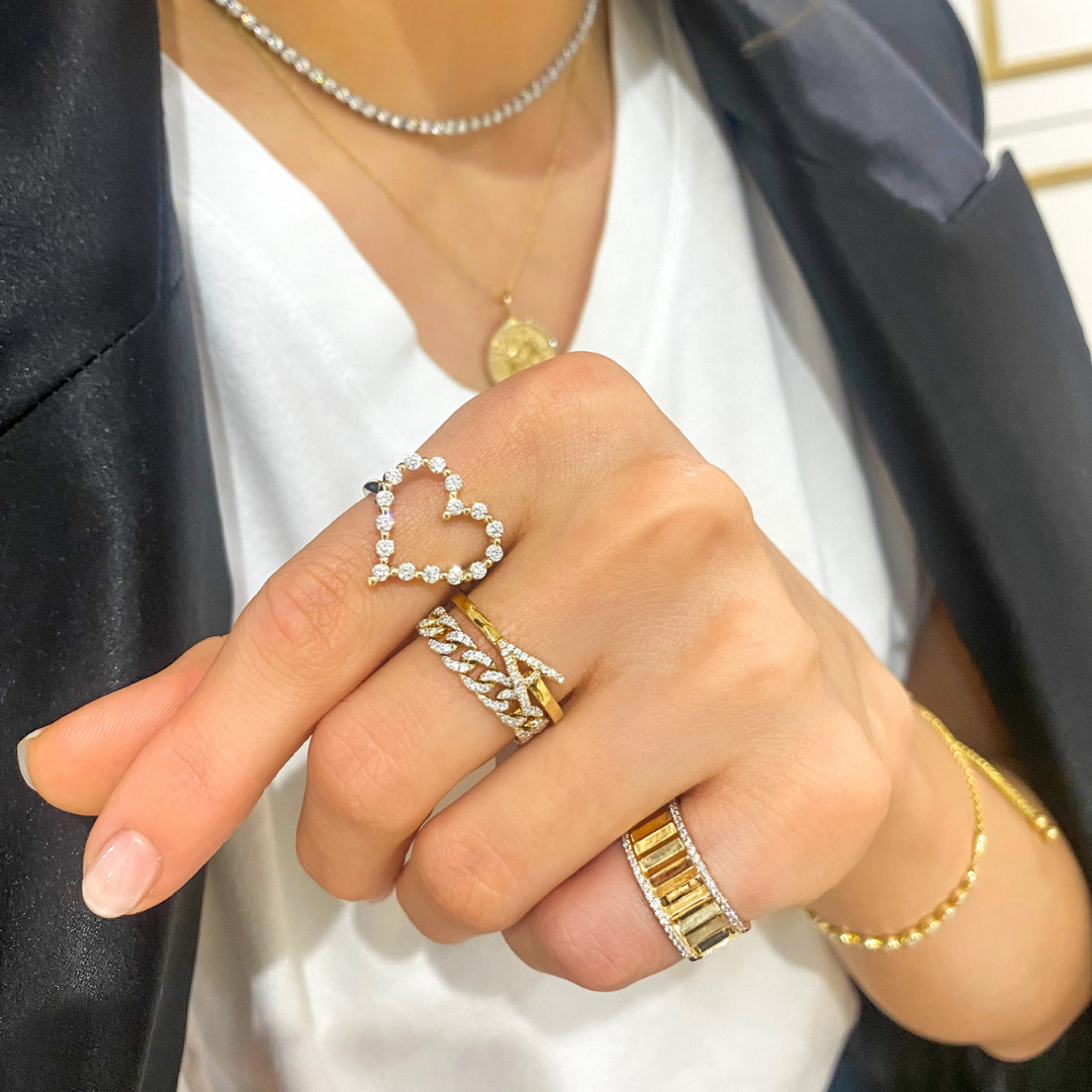 Bre Flexible Chain Link Ring – RWFJ