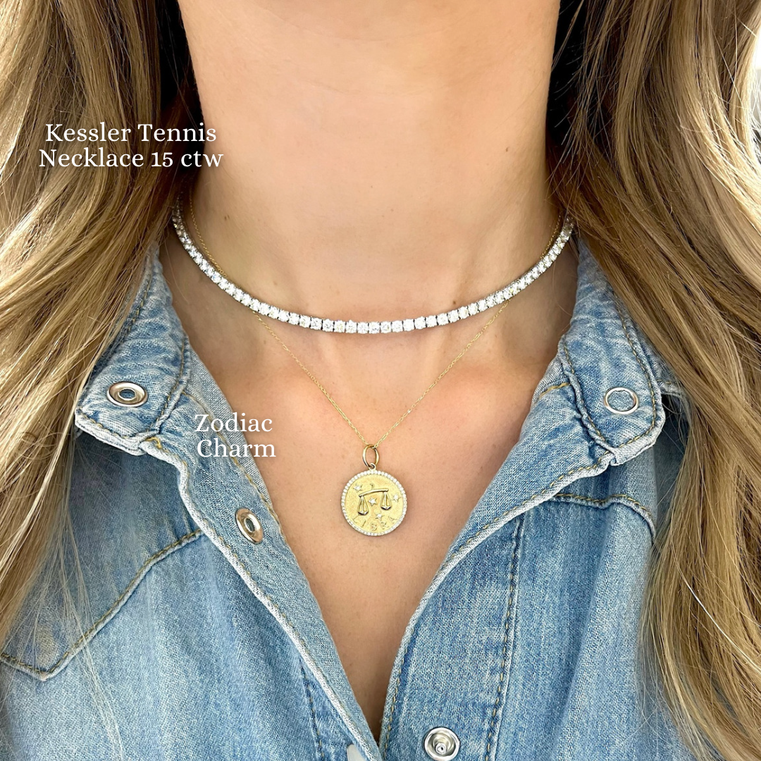 Kessler Diamond Tennis Necklace