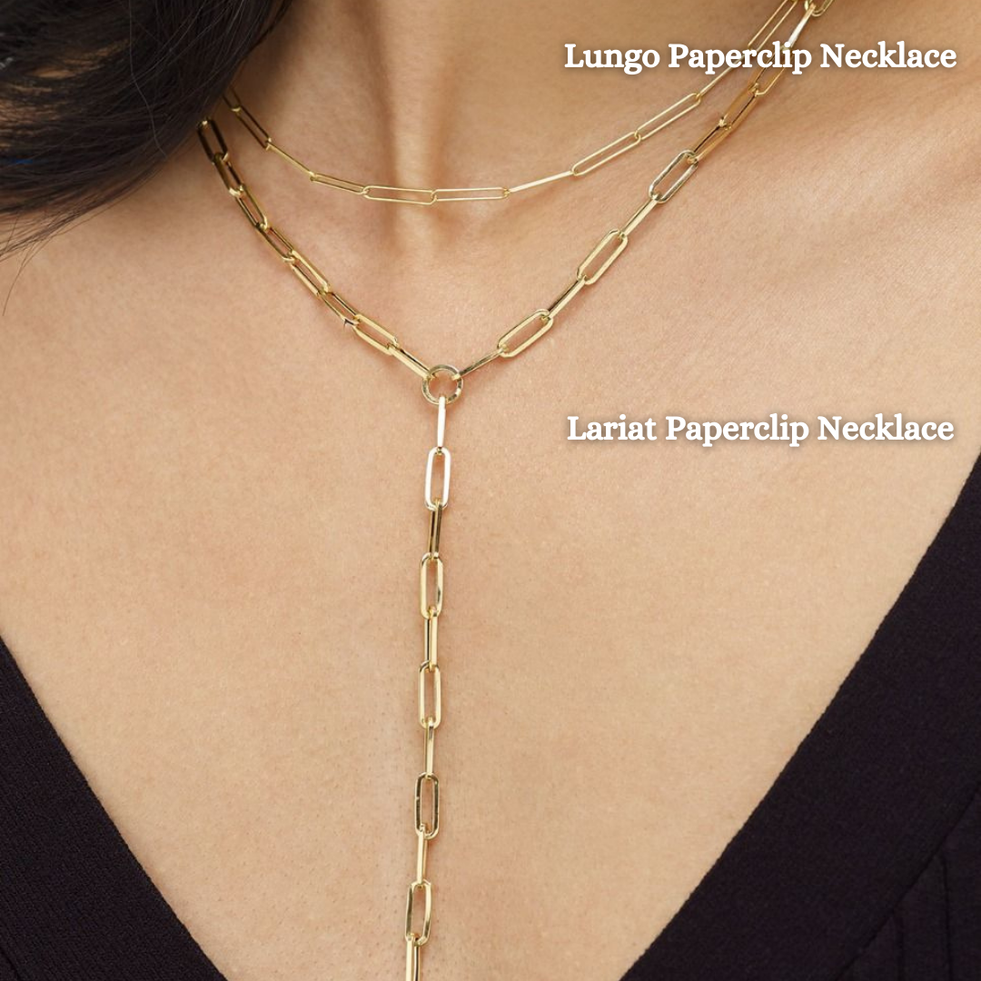 Lungo Paperclip Chain Necklace 2.7mm