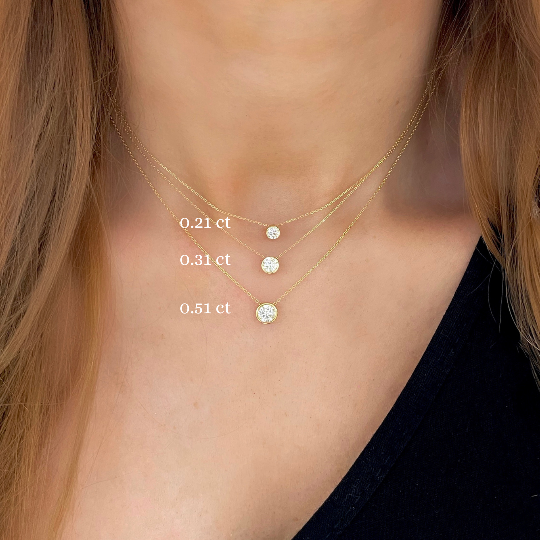 Simple diamond 2025 choker necklace
