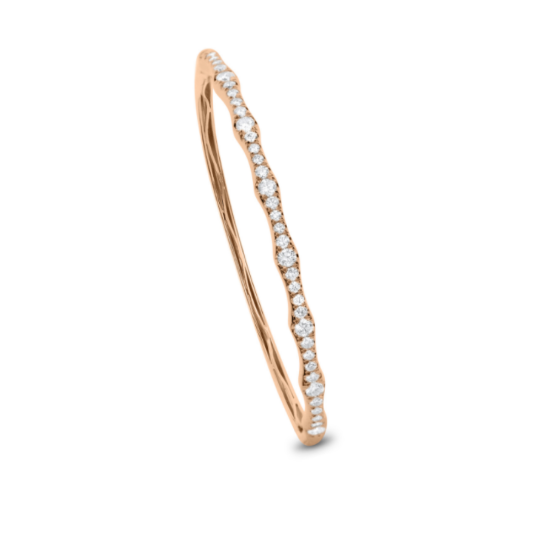 Genevieve Diamond Bangle Bracelet 1.50 ctw & 3.25 ctw