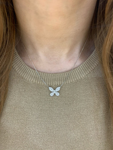 Paloma Diamond Butterfly Necklace