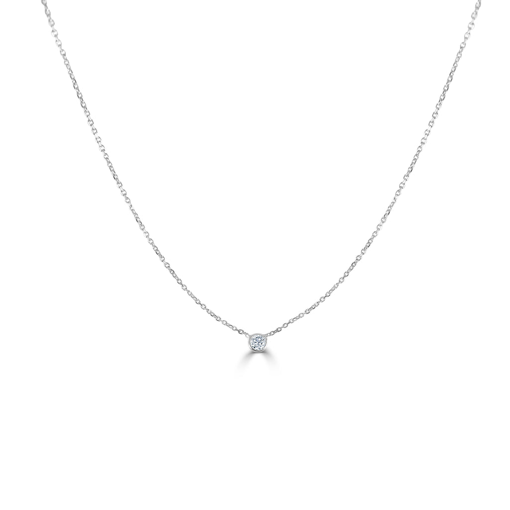 AGAWD Single Diamond Jewelry Necklace | maxicenter.mx