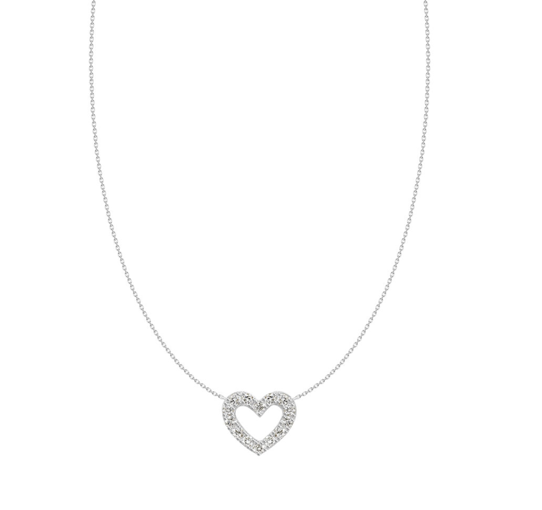 Love Struck Diamond Heart Necklace – RW Fine Jewelry