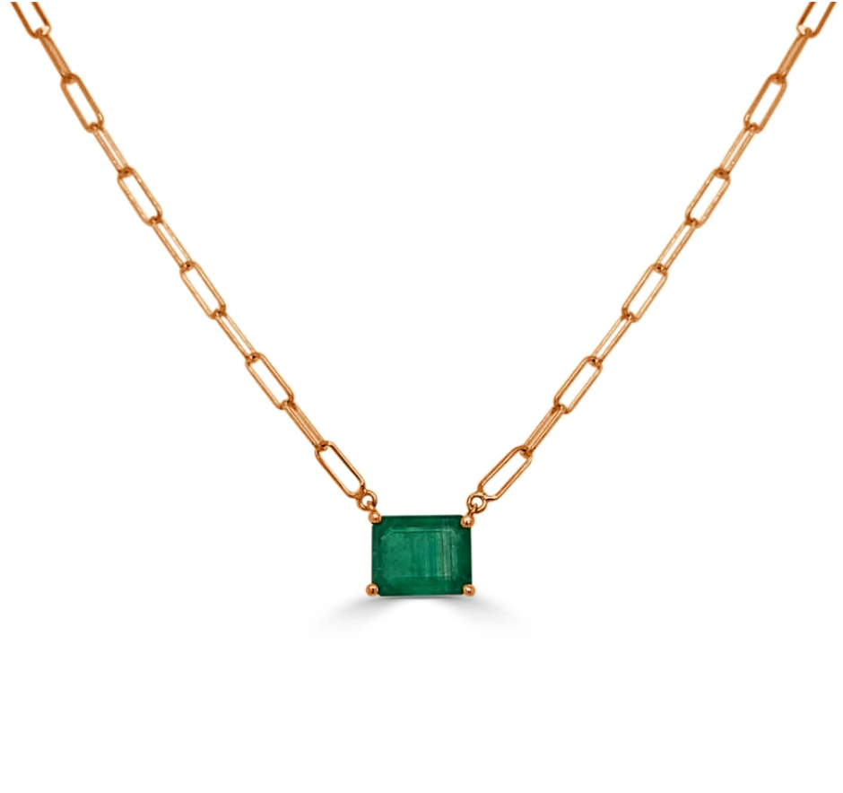 Emerald Link Necklace RG