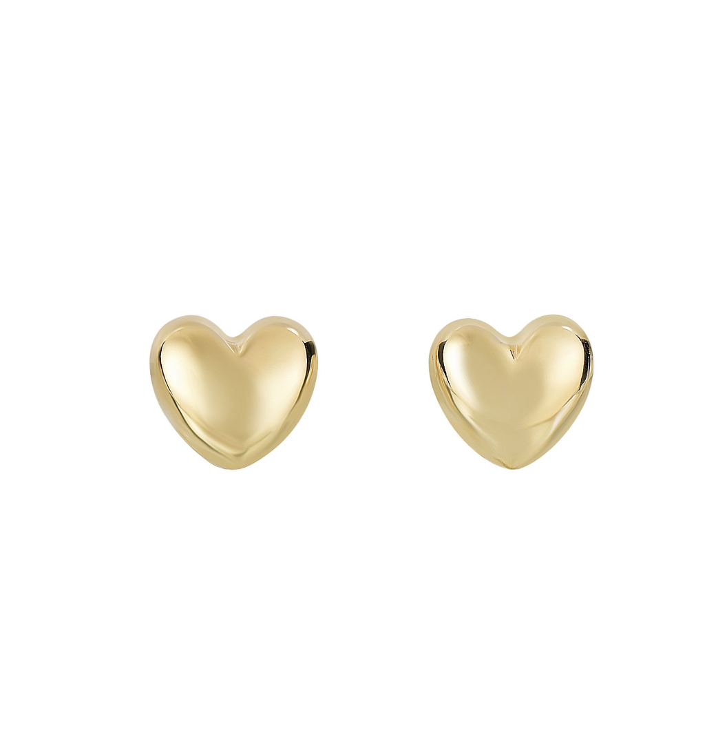 Baby Love Heart Stud Earrings
