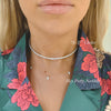 As if Adjustable Diamond Choker Necklace + Hey Pretty Necklace